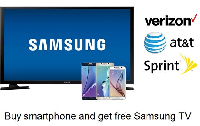 Best deal: Buy smartphone and get free Samsung TV